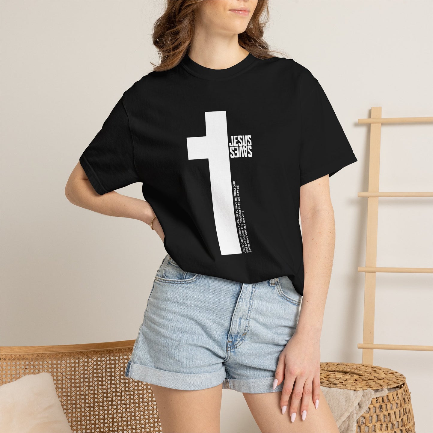 Jesus Saves Cross Faith T-Shirt