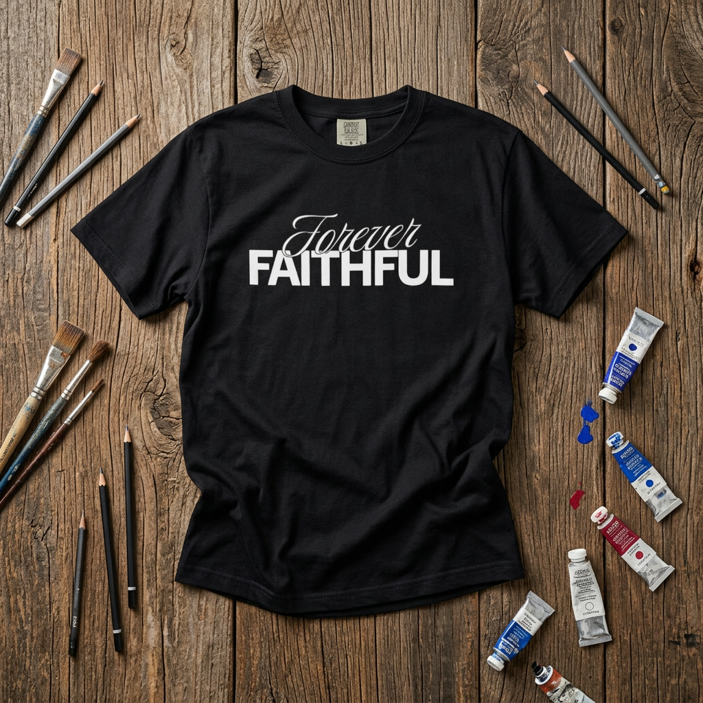Forever Faithful T-Shirt — Christian Inspirational Tee