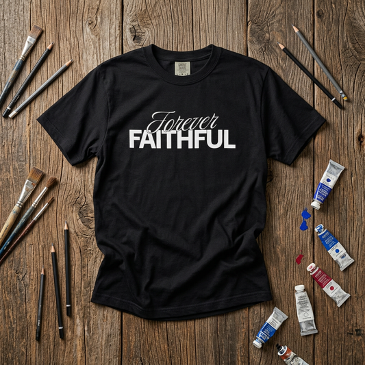 Forever Faithful T-Shirt — Christian Inspirational Tee