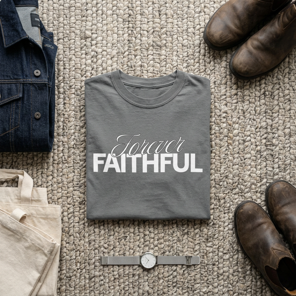 Forever Faithful T-Shirt — Christian Inspirational Tee
