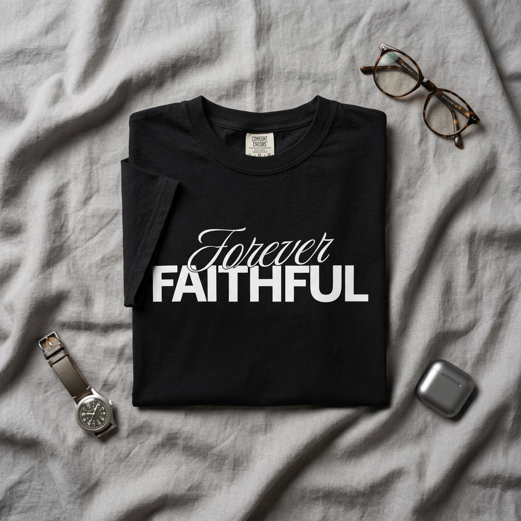 Forever Faithful T-Shirt — Christian Inspirational Tee