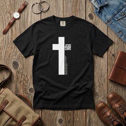 Jesus Saves Cross Faith T-Shirt