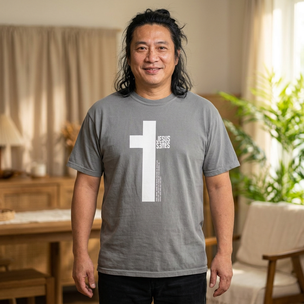 Jesus Saves Cross Faith T-Shirt
