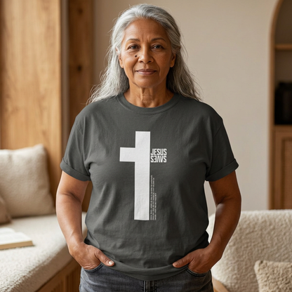 Jesus Saves Cross Faith T-Shirt